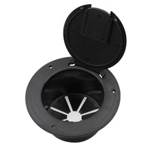 Cable Inlet Cover Round RV Cable Entry Cover Watertight Slim for RV, Motorhome picture