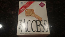 Microsoft Access for PC 1992 Version 1.00 3.5 floppy disks EUC picture
