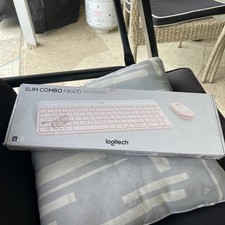 Logitech MK470 Slim Wireless Keyboard Mouse Combo Rose picture