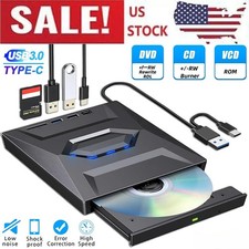 External CD DVD Drive USB 3.0 Writer Burner Player for PC Laptop Windows 11 10 picture