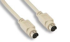 10FT KEYBOARD-MOUSE Cable MINIDIN6 Male to Male PS2 picture