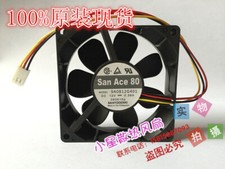 1PCS   Denki San Cooler 80 Fans 9A0812G401 12V 0.38A 3Pin~ picture