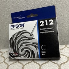 Epson 212 Claria Standard Capacity Cartridge Ink - Black Exp 1/28+ NIB picture