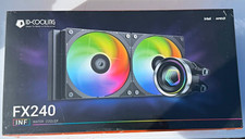 ID-COOLING FX240-INF 240mm ARGB Liquid CPU Cooler Black 2x120mm LGA1700 picture