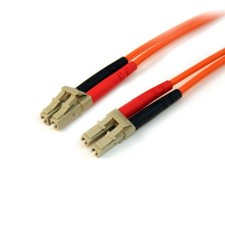 StarTech 50FIBLCLC2 2m Fiber Optic Cable LC/LC OM2 Multimode picture