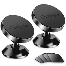 Coolpow【2 Packs 】Magnetic Phone Holder for car【Strong Magne picture