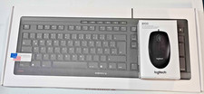 Cherry Stream Keyboard Wired USB SX Scissors Mechanism JK 8500 NEW W/Mouse picture