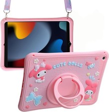 Case for Samsung Galaxy Tab A9+ 2023 & A11+ 2025, Soft Silicone Cover with Stand picture