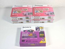 3PCS x 5 Panasonic DVD-R DL / SONY DVD+R DL Dual Layer 55min 2.6GB for Camcorder picture