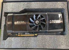 EVGA NVIDIA GeForce GTX 590 Classified 3GB 1.5GBx2 Graphics GPU Video PCIe Card picture
