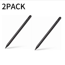 2PACK Black Stylus Pen for ipad, Active Pencil Palm Rejection for iPad 2018-2024 picture
