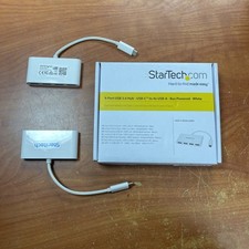 LOT OF 3 StarTech 4 Port USB C Hub - USB-C to 4x USB-A - USB 3.0 Hub - Bus Pow picture