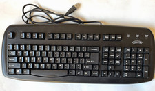 Belkin F8E885-BLK w/ USB Connector Keyboard Tested & Working - Very Good Clean picture