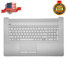 Replacement Palmrest Keyboard for HP 17-by 17-ca Series Silver picture