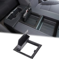 Car Armrest Hidden Storage Box Compatible with Toyota Carbon Fiber Pattern  picture