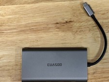 USB C Hub,USB C Adapter, 10 in Type C hub with 1000M RJ45 Ethernet, 4K HDMI, VGA picture