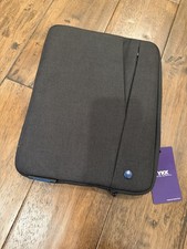 tomtoc Black Padded Laptop Sleeve Case 13-14 in, Polyester, Zipper Closurep picture