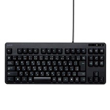 ELECOM Wired Membrane Compact Keyboard Black TK-FCM103XBKfrom JP picture