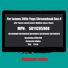 For Lenovo 300e Yoga Chromebook Gen 4 82W2 5D11C95908 11.6