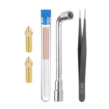 3D Nozzles Kit, 2pcs k1 Brass Nozzles 0.6mm, Nozzle Cleaning Needles picture