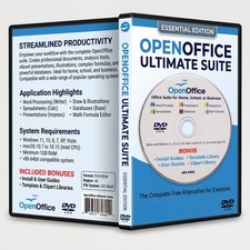 OpenOffice Suite 2026 LATEST DVD/USB picture
