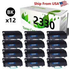 12PK 2330DTN 2350DN Toner Cartridge for 330-2663 4133 2646 Printer picture