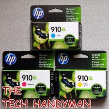 3-PACK HP GENUINE 910XL COLOR INK (RETAIL BOX) OFFICEJET PRO 8034e 8035 8035e picture