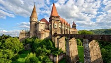 Landscape nature building architecture castle clouds Custom Gaming Mat Desk picture