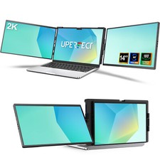 2K Dual Monitor 14 Inch 2240x1400 Portable Monitor USB C Screen 100%sRGB picture