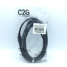 C2G 54175 C2G 3m USB 3.0 A Male to B Male Black Cable 9.8ft - USB picture
