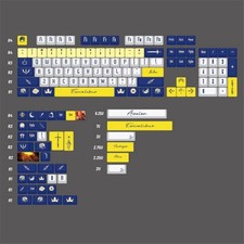 Fate/stay Night Altria Pendragon Pbt Keycap Saber Mechanical Keyboard Keycaps picture