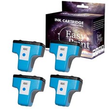 4PK replace for HP 02XL Ink Cartridge for PhotoSmart 3108 3210 8250 (Cyan) picture