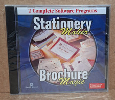 Stationery Maker and Brochure Magic Software (PC) by Swift Jewel - New / Sealed picture