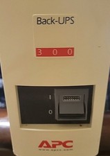 APC Back-Ups 300 BK300C 2 Outlet Power Supply Surge Protector Tested Vintage picture