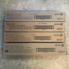 Genuine Xerox Toner Cartridge Set - 006R01509 006R01510 006R01511 006R01512 NEW picture