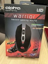 Alpha Gaming Mouse  WARRIOR Backlit , 800-3200 DPI, 7 programmable buttons picture