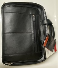 TSA Friendly - Samsonite Leather Computer  & Business  Case picture