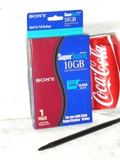 SONY 10GB 10 GB QEX10GB SUPERSTATION SUPER STATION PREFORMATTED DATA TAPE MEDIA picture