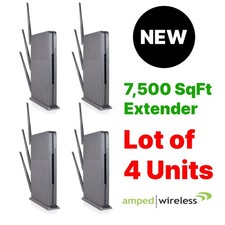 New Amped Wireless B1900EX AC1900 Dual Band Wi-Fi Extender 7500Sq Ft LOT 4 units picture