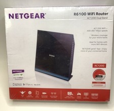 New Sealed Netgear  R6100-100NAS AC1200 Dual-band Wi-Fi Wireless Router WiFi picture