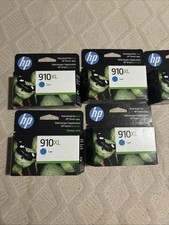 New Genuine HP 910XL Cyan In Retail Box Ink Cartridge OfficeJet Pro 8020 8025 picture