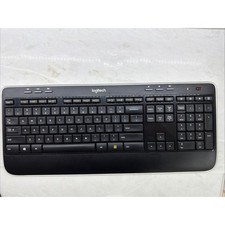 Logitech K520 Wireless Keyboard Full Size Black No Receiver Included  picture