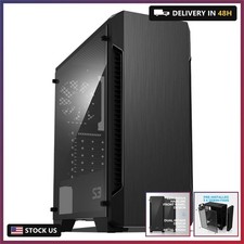 Zalman - S3 - ATX Mid-Tower PC Case - Full Acrylic Side Panel - 3x Case Fan 120m picture