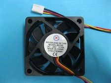 2 pcs Brushless DC Cooling Fan 24V 6015S 9 Blade 60x60x15mm 3Wire Sleeve Bearing picture