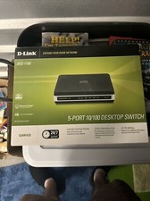 Open Box D-Link DES (DES1105) 5-Ports External Switch W/Power Adapter picture