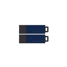 Centon DataStick Pro2 USB 2.0 Flash Drive 64GB x 2, Blue 64 GB, picture