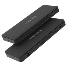 VisionTek VT4600DL Universal Dual 4K Docking Station 100W Charging picture