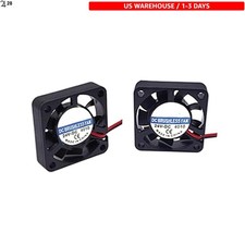 Mini 40x40x10 Brushless Fans - 2 Pack for 3D Printing and High-Tech Devices picture