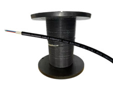 12 Strand Indoor/Outdoor SMF-28 Corning Glass Fiber Optic Cable Plenum - 1000 ft picture