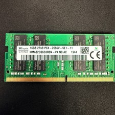 SK Hynix 16GB DDR4 2666 SODIMM Laptop RAM PC4 2666V 2Rx8 HMA82GS6DJR8N VK picture